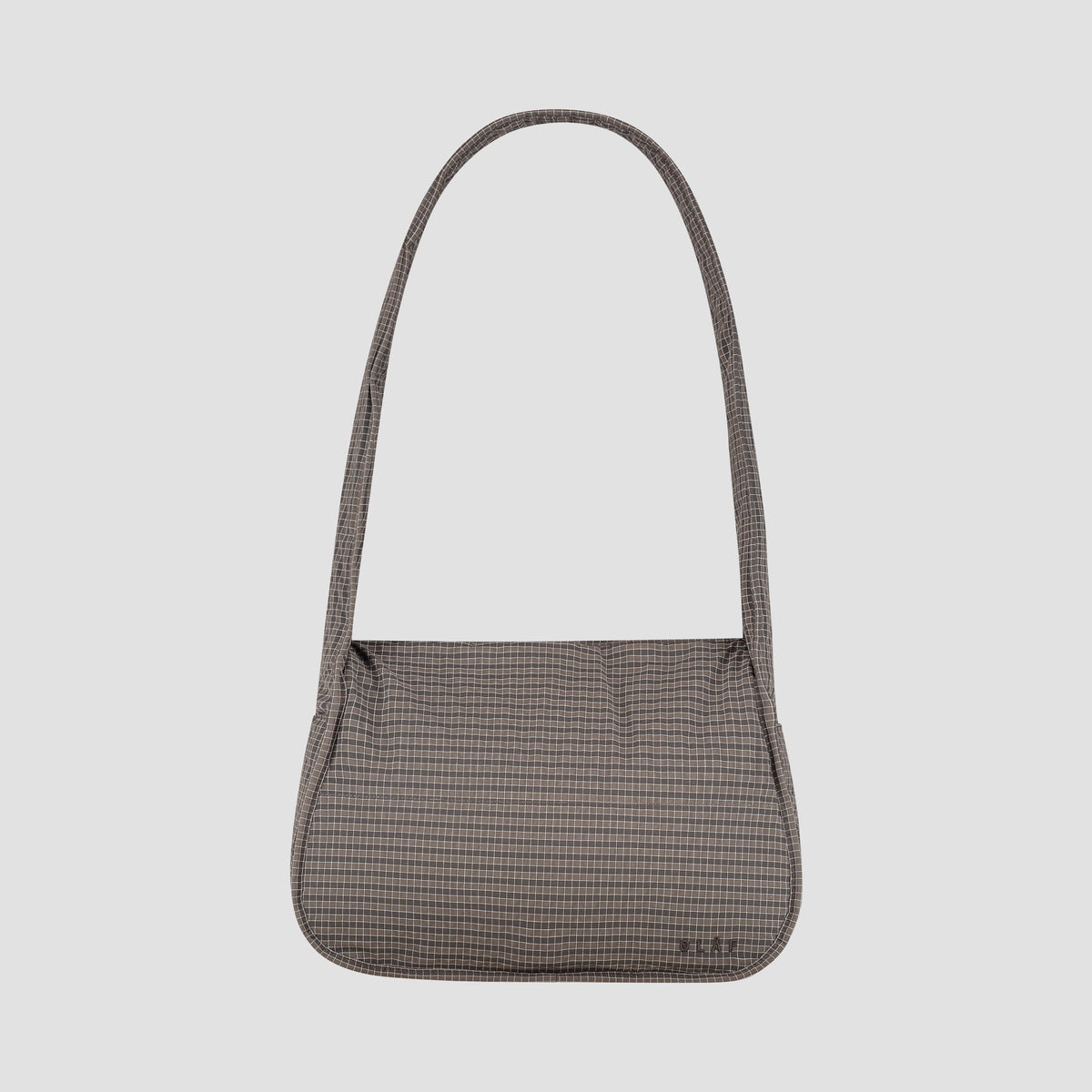 CHECKED PADDED TOTE BAG | HOT FUDGE