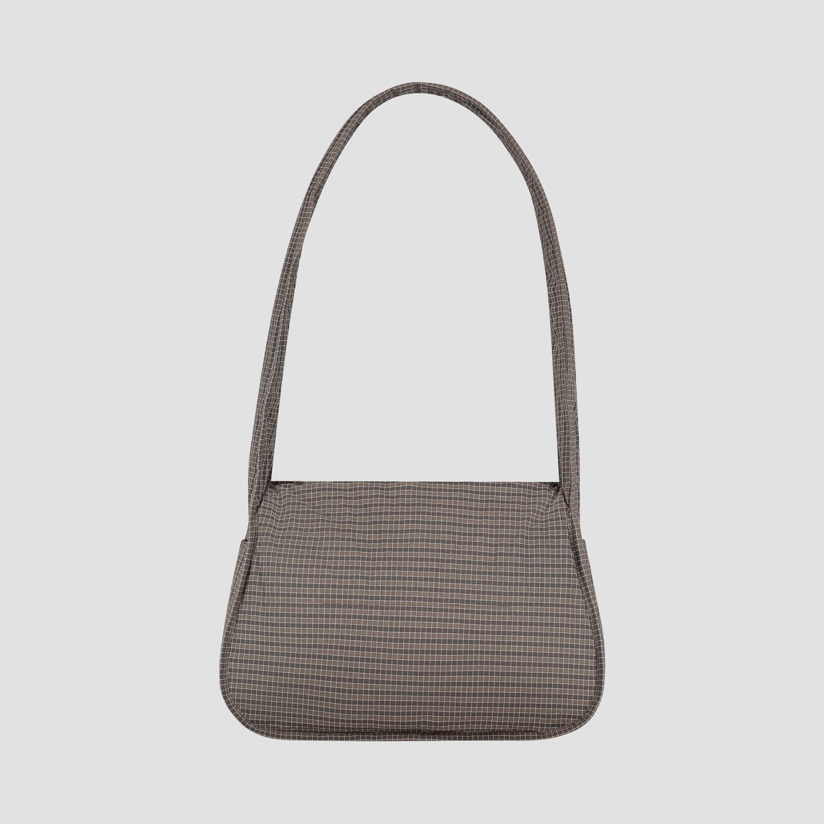 CHECKED PADDED TOTE BAG | HOT FUDGE