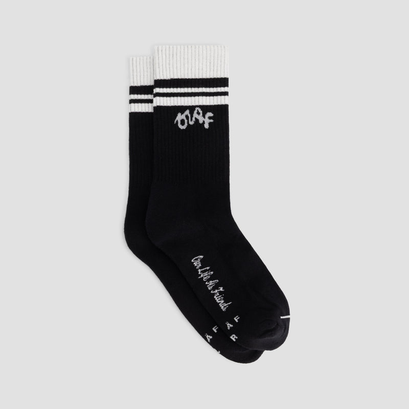 Varsity Socks - Black