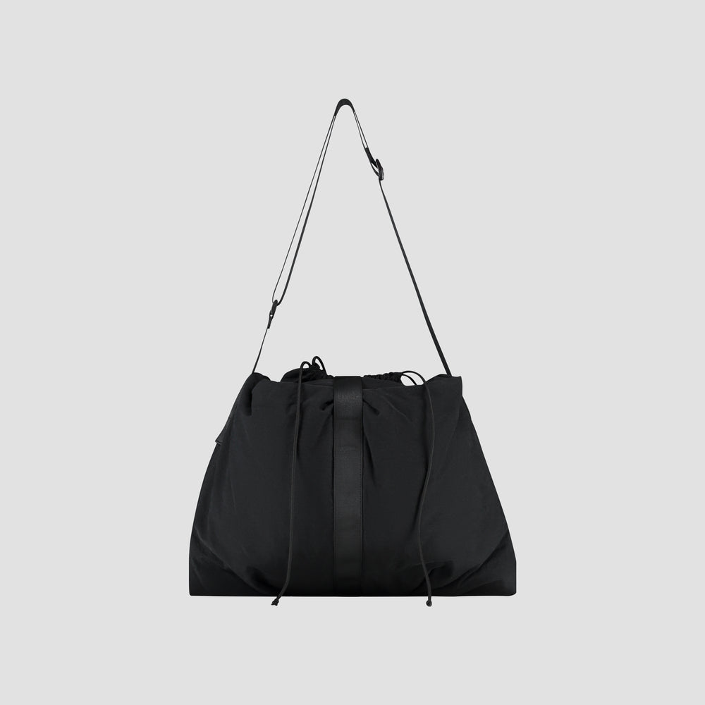 Technical Twill Crossbody Bag - Charcoal