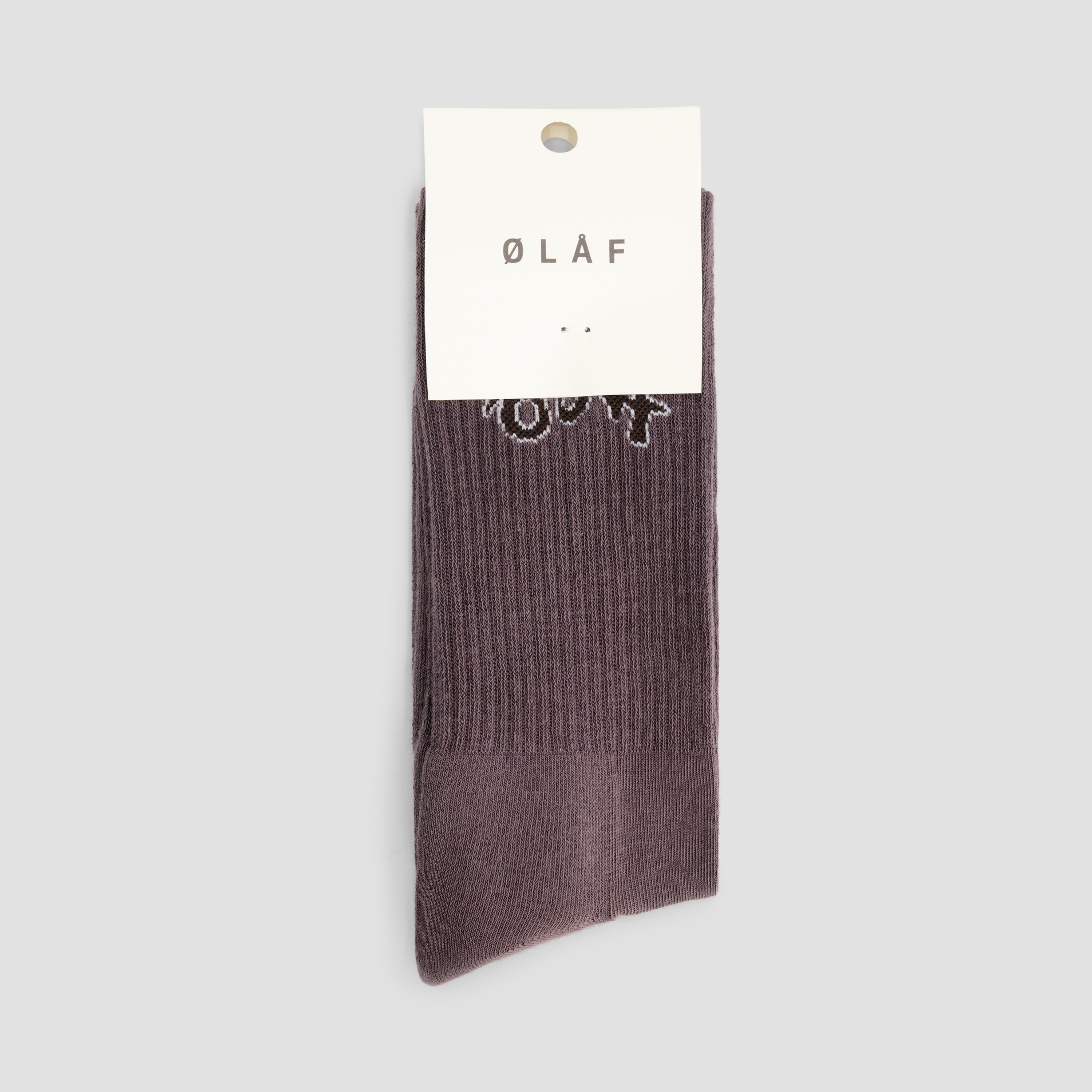 Signature Logo Sock - Twilight Mauve
