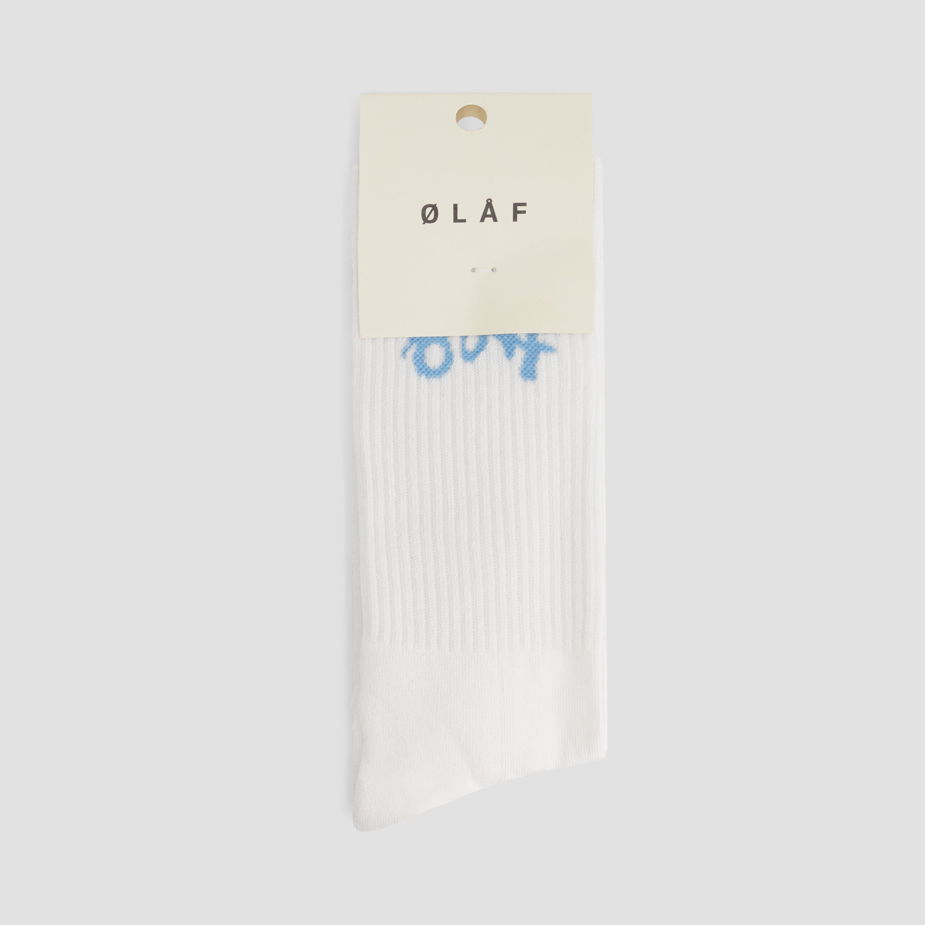 Signature Logo Sock - Offwhite