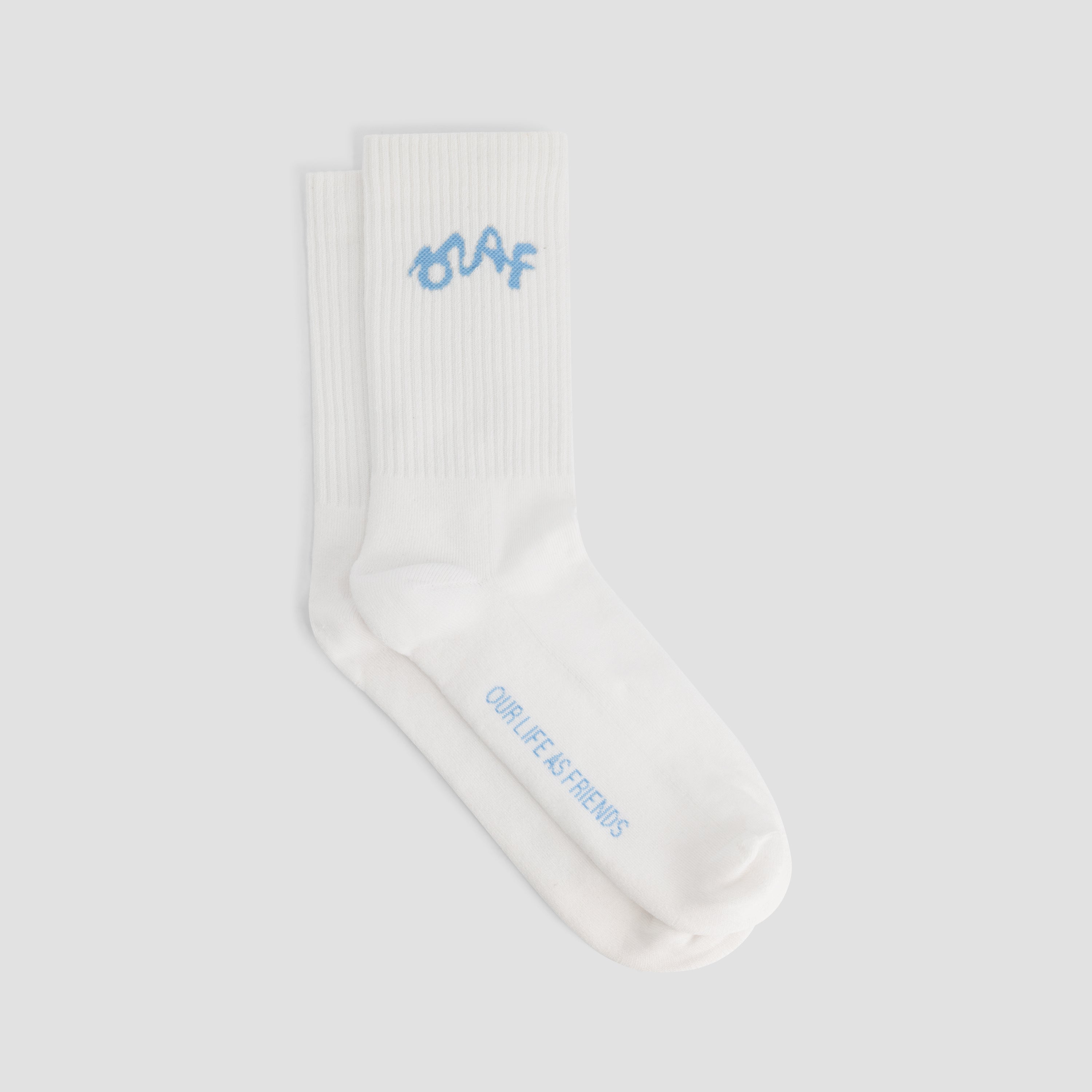 Signature Logo Sock - Offwhite