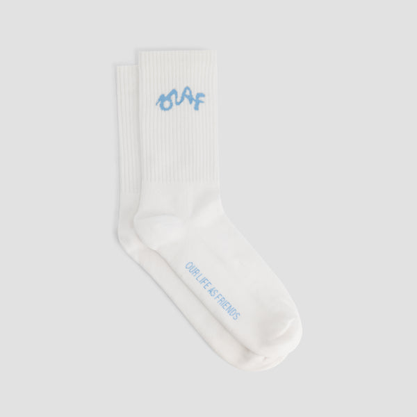 Signature Logo Sock - Offwhite