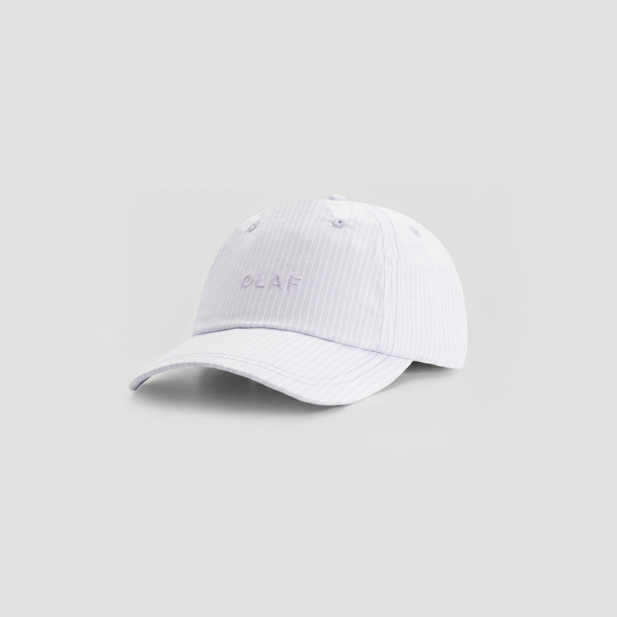 STRIPE 5 PANEL CAP | PURPLE