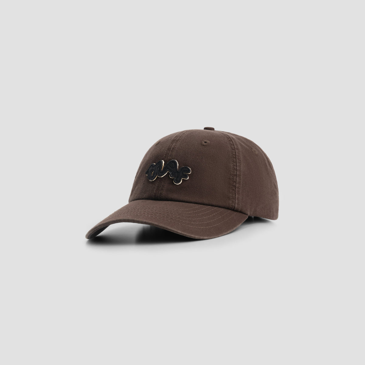WASHED SIGNATURE LOGO CAP | CHOCOLATE PLUM