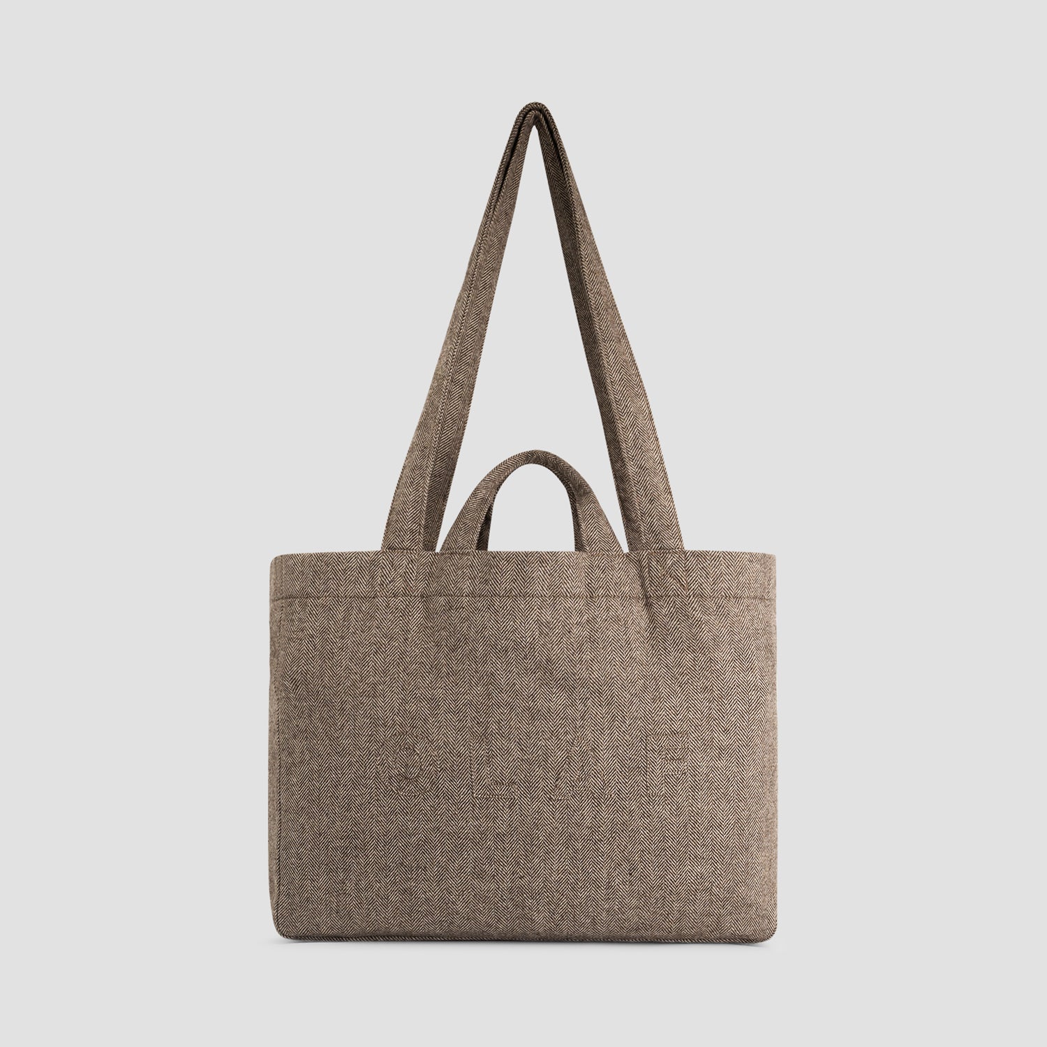Newspaper Bag - Chocolate Plum