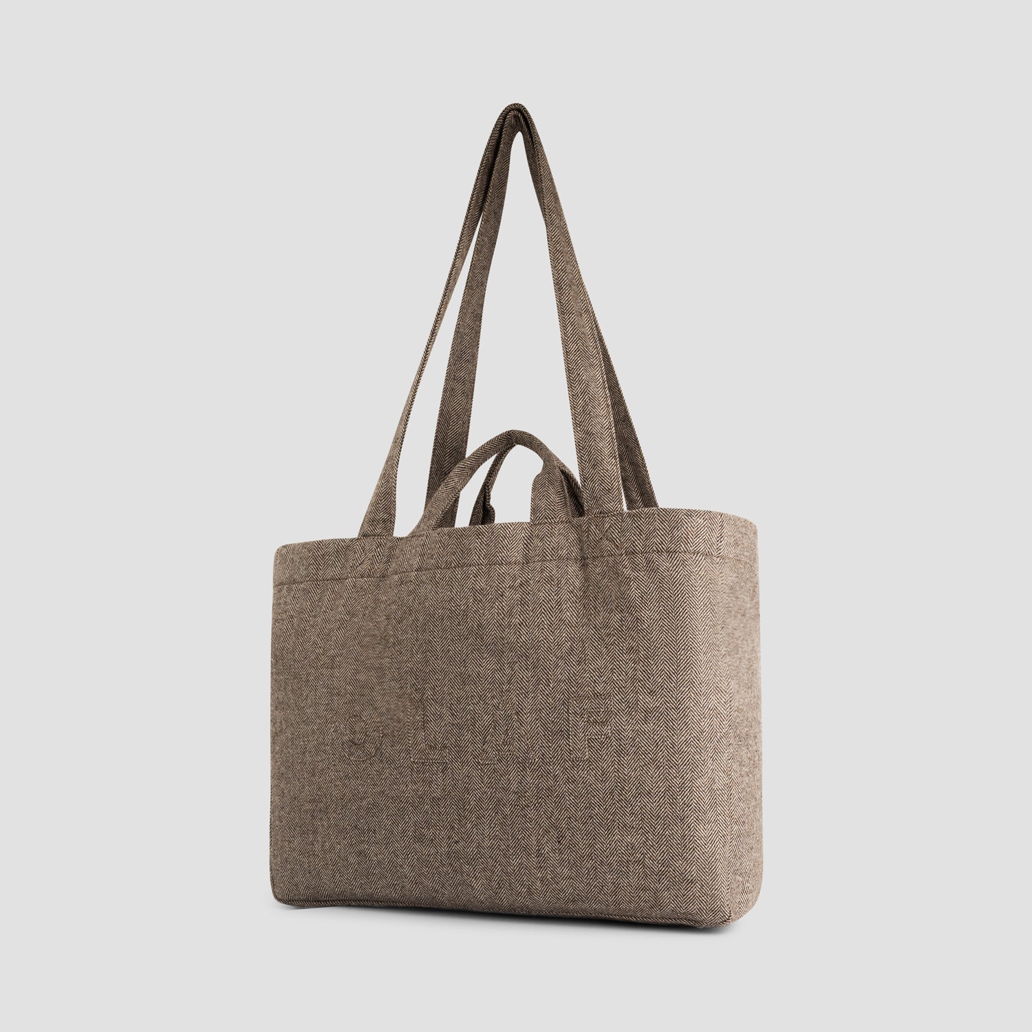 Newspaper Bag - Chocolate Plum