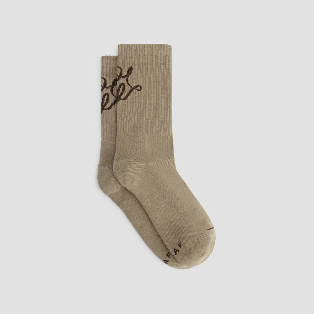 Monogram Logo Socks - Treehouse