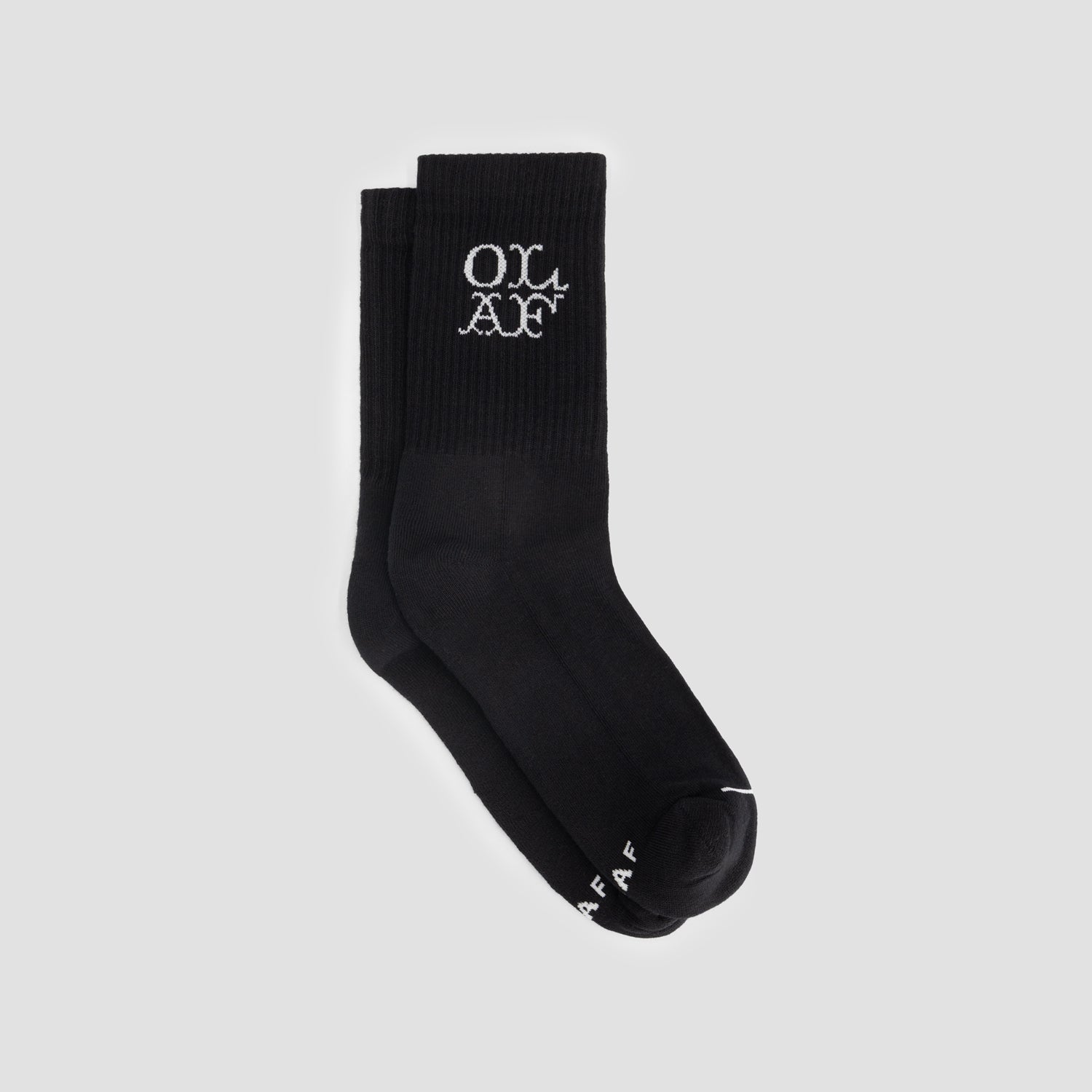 Western Logo Socks - Black