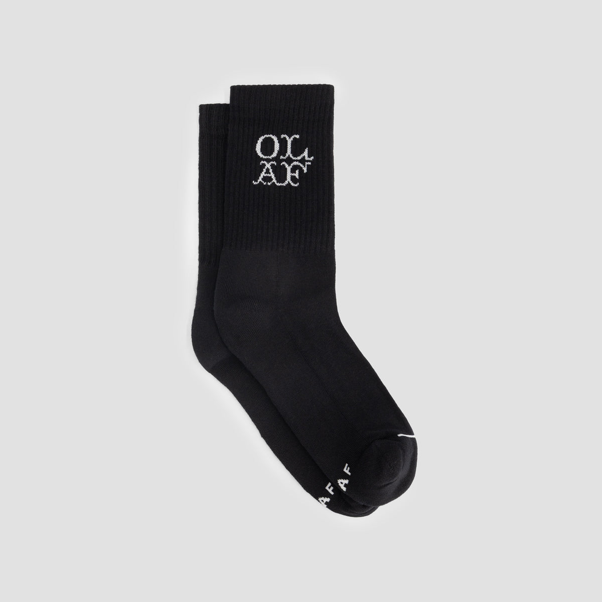 WESTERN LOGO SOCKS | BLACK