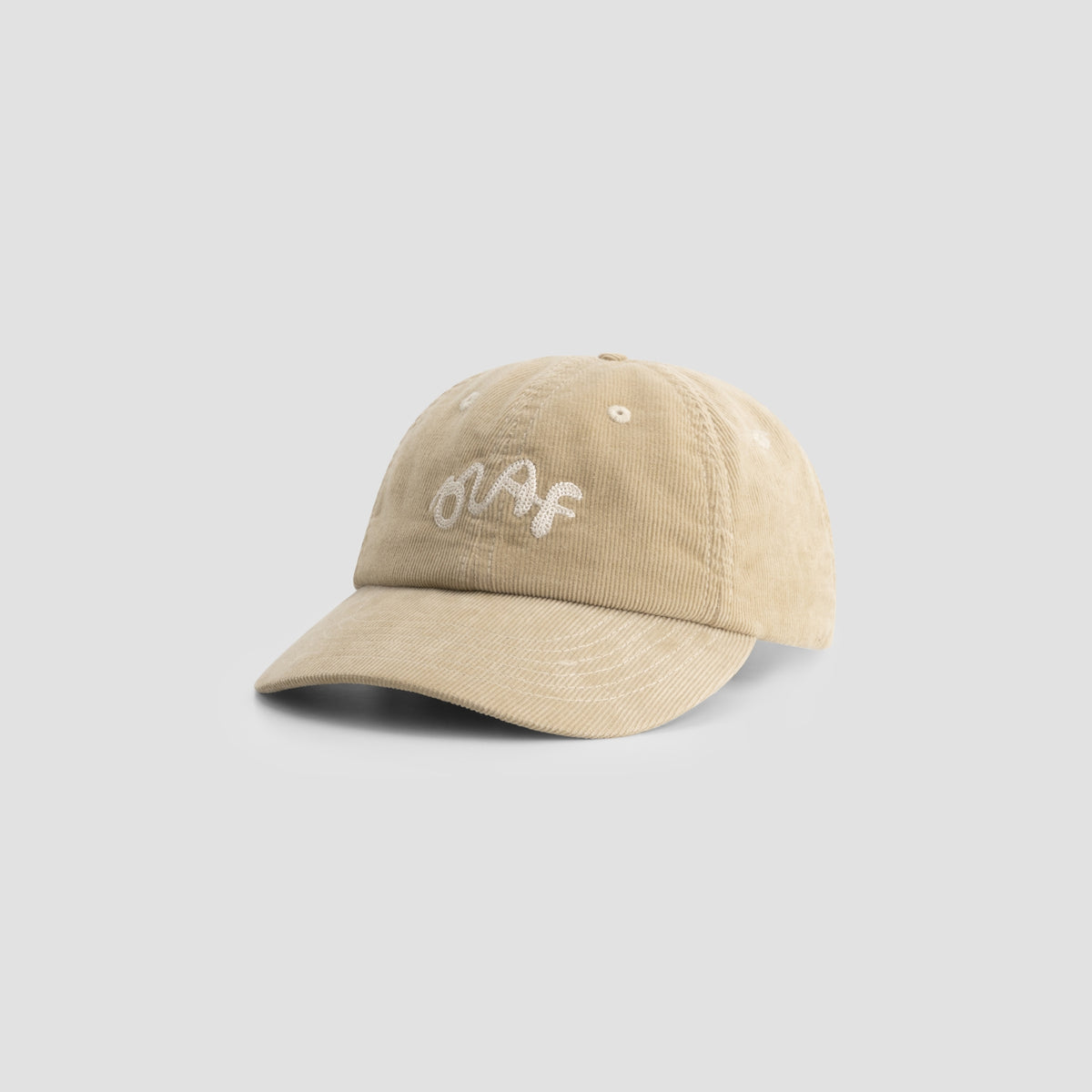WASHED CORDUROY SIGNATURE LOGO CAP | ANCIENT SCROLL
