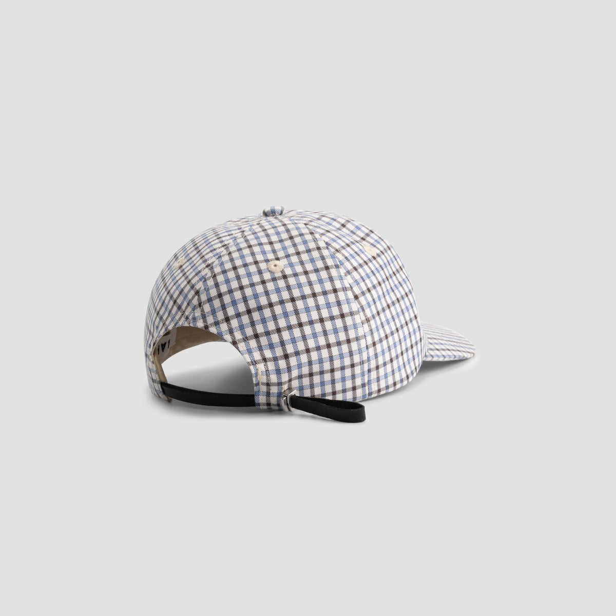 PLAID 5 PANEL CAP | BRACKEN / DUSTY BLUE