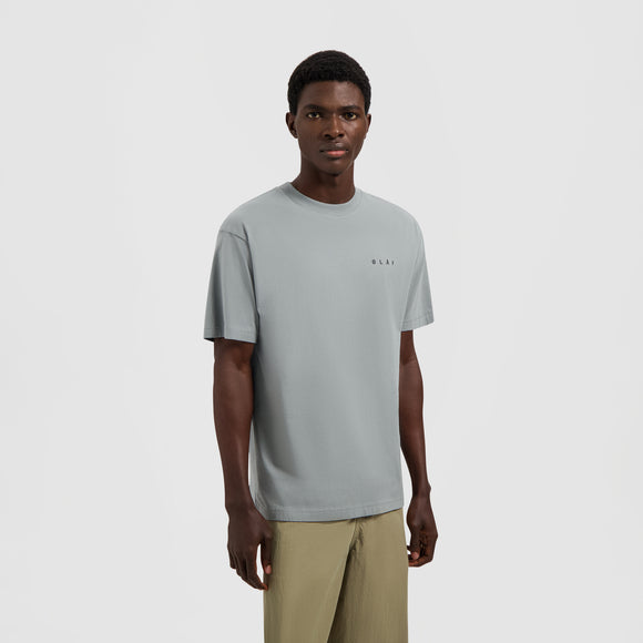 Brushstroke Face Tee - Tradewinds