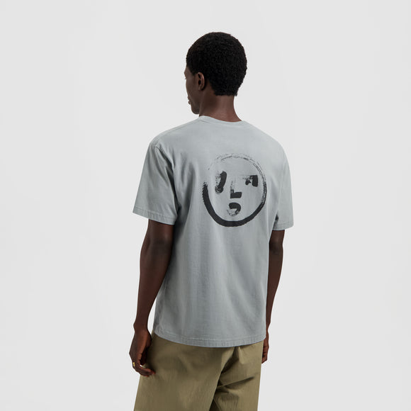 Brushstroke Face Tee - Tradewinds