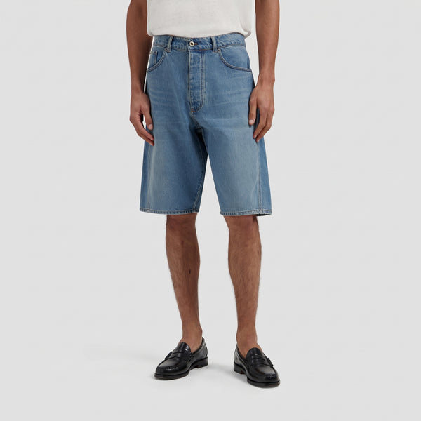 Denim Shorts - Light Indigo
