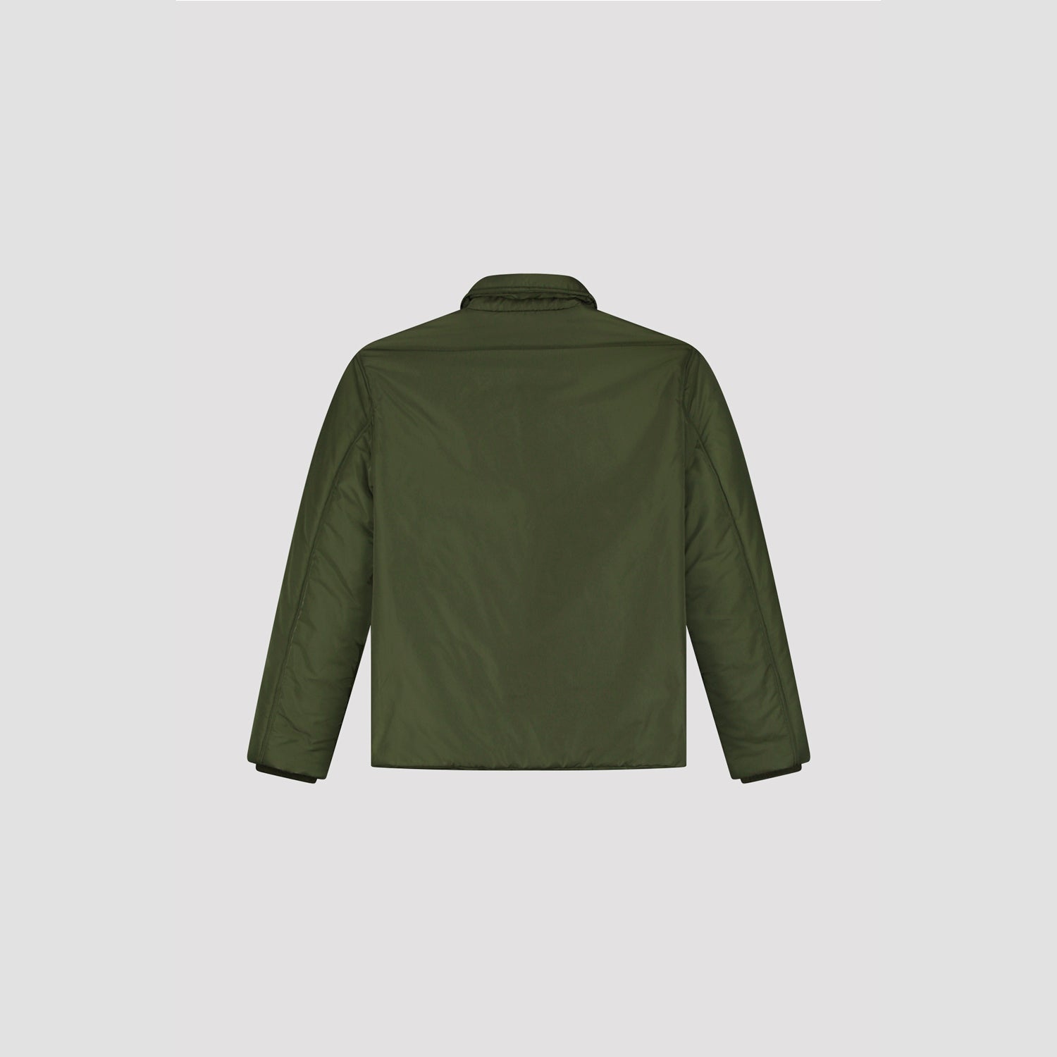 Padded Coach Jacket - Olive Green