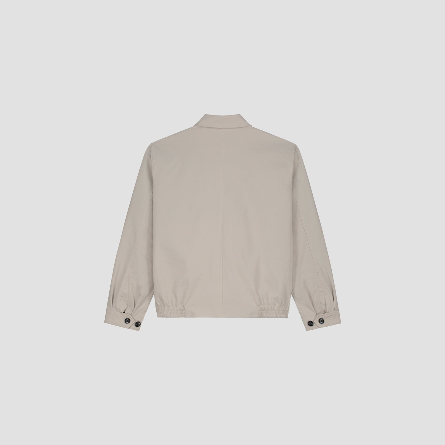 Seersucker Baracuta Jacket - Cement