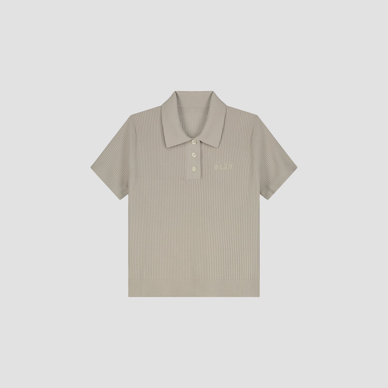 WMN Lightweight Polo - Cement