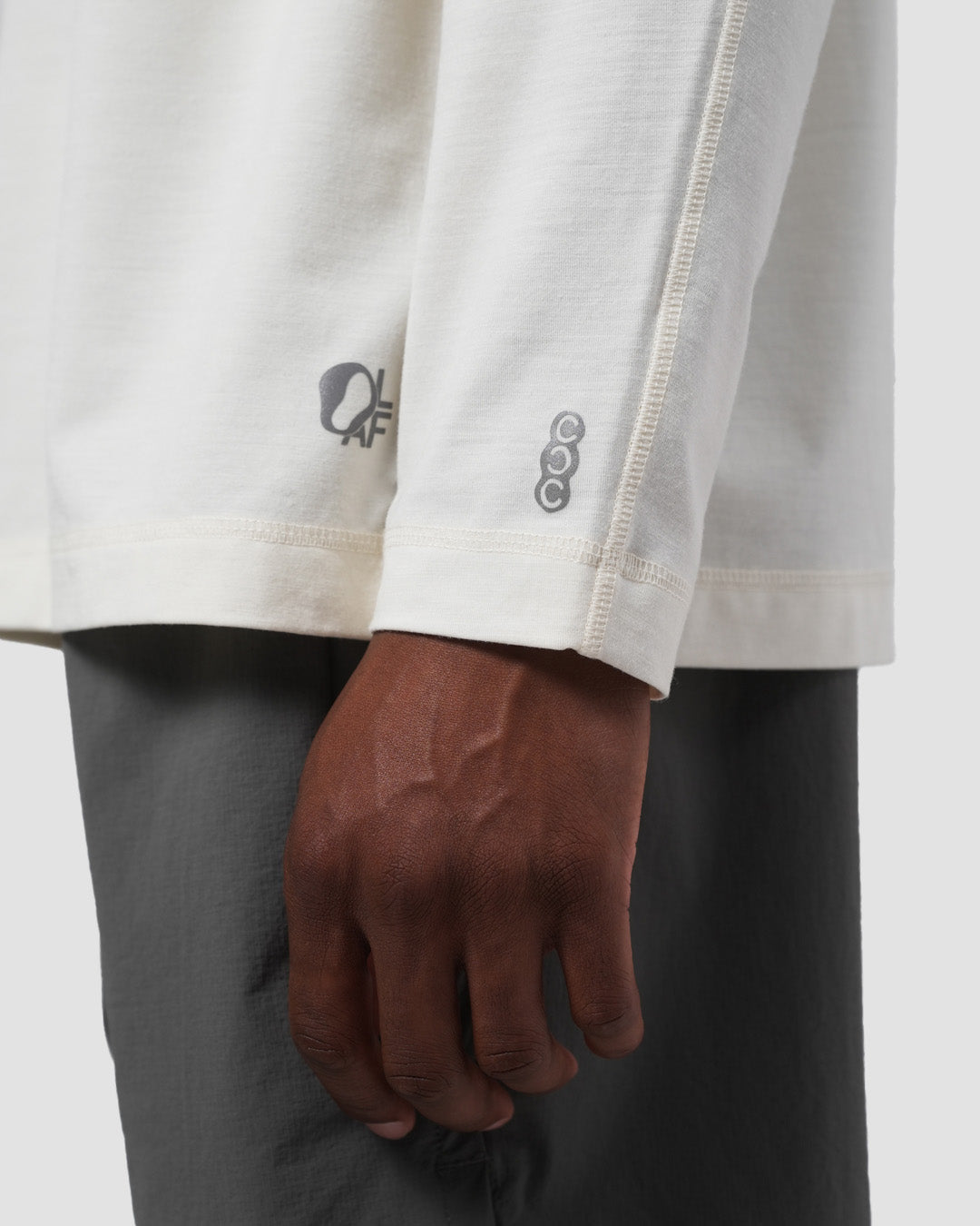 10 Year Boxy LS Tee - White