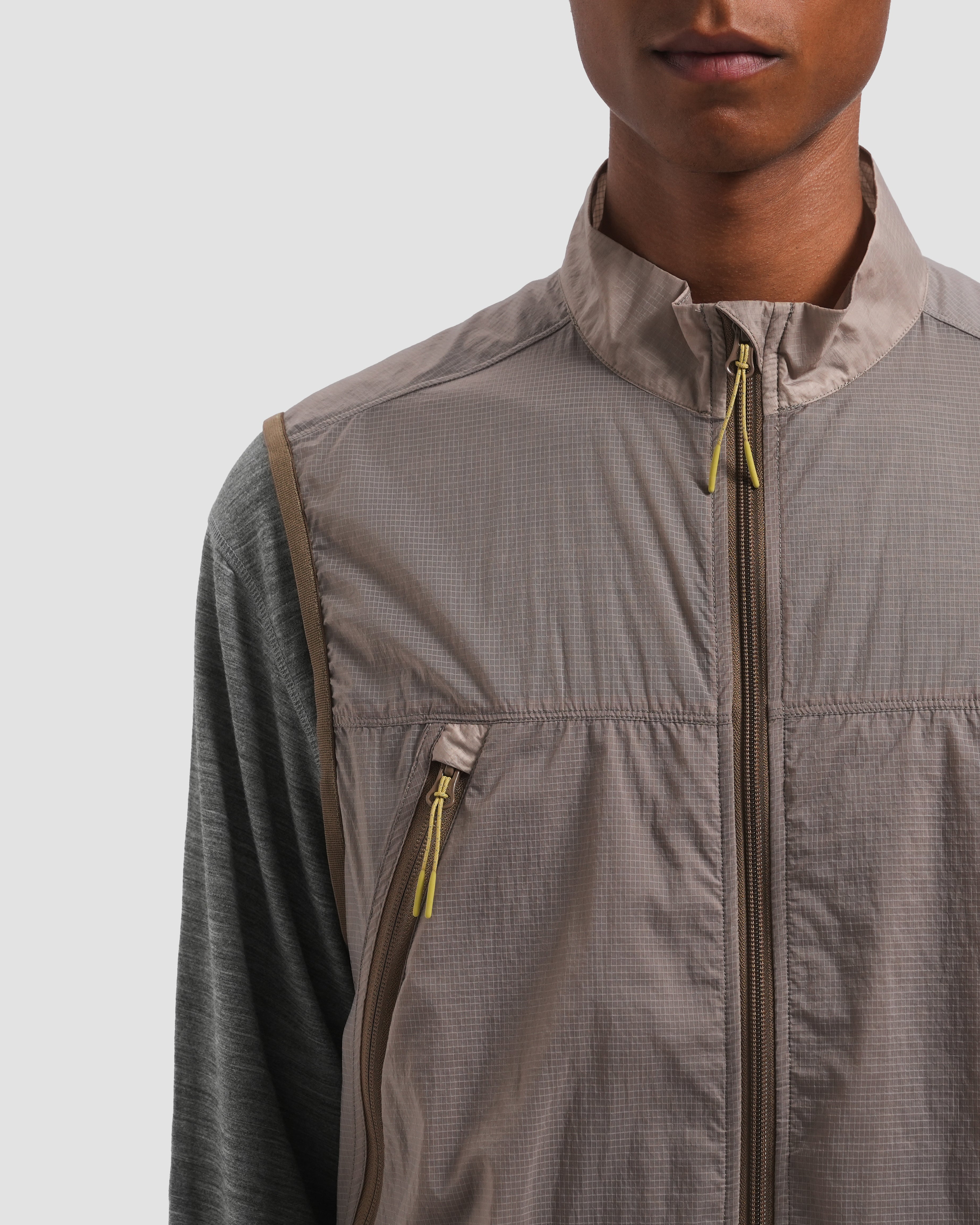 10 Year Ripstop Gilet - Cobblestone