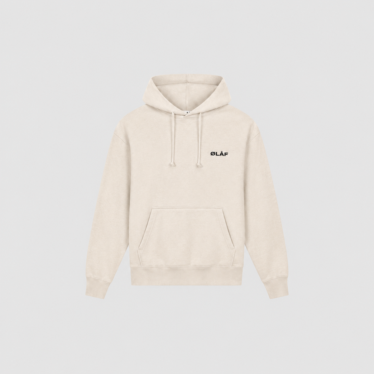 OLAF UNIFORM HOODIE | ECRU HEATHER