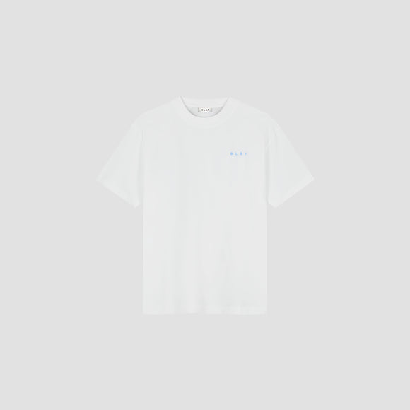 Brushstroke Face Tee - Optical White