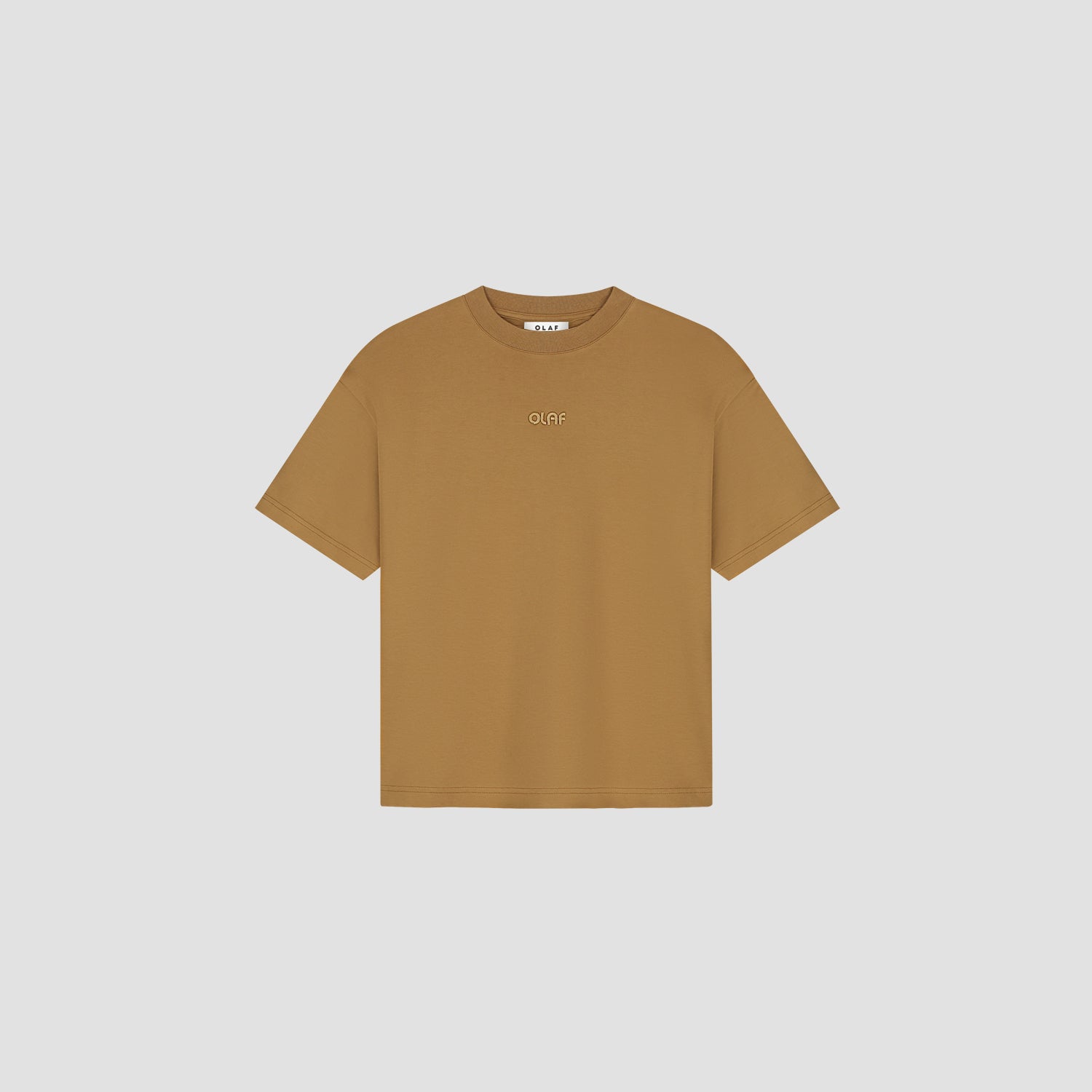 Retro Logo Boxy Tee - Medal Bronze
