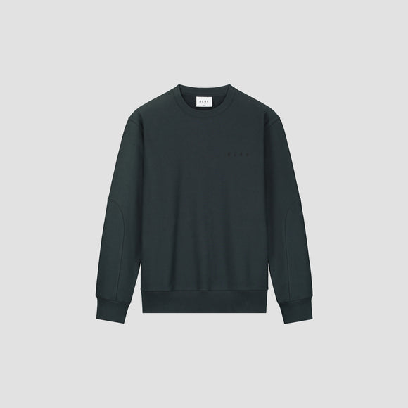 Blur Face Crewneck - Slate Grey