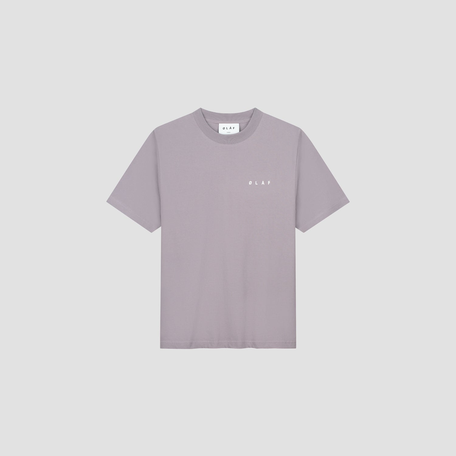 Pixelated Face Tee - Stone Grey