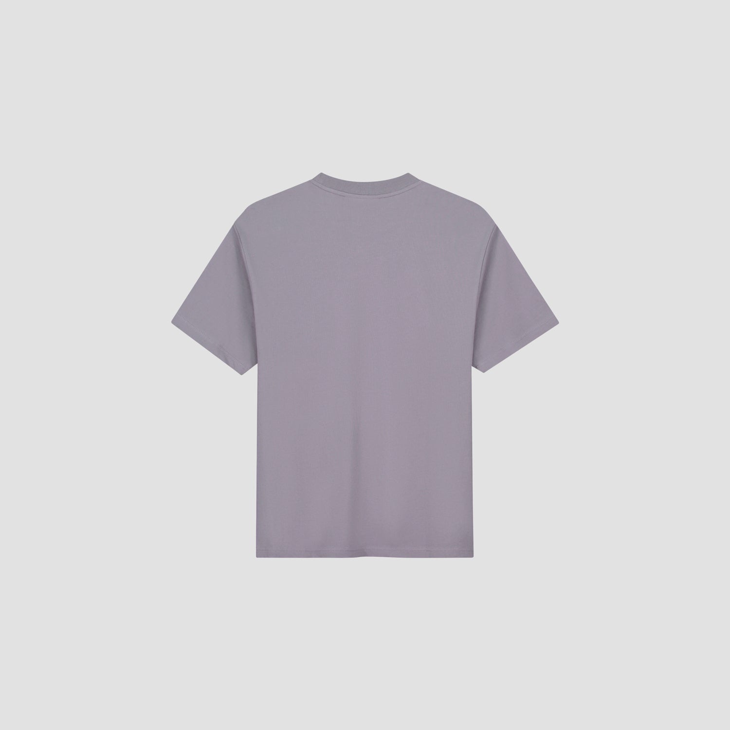 Dual Logo Tee - Stone Grey