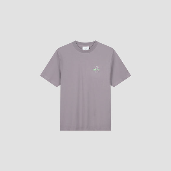 Diver Outline Tee - Stone Grey
