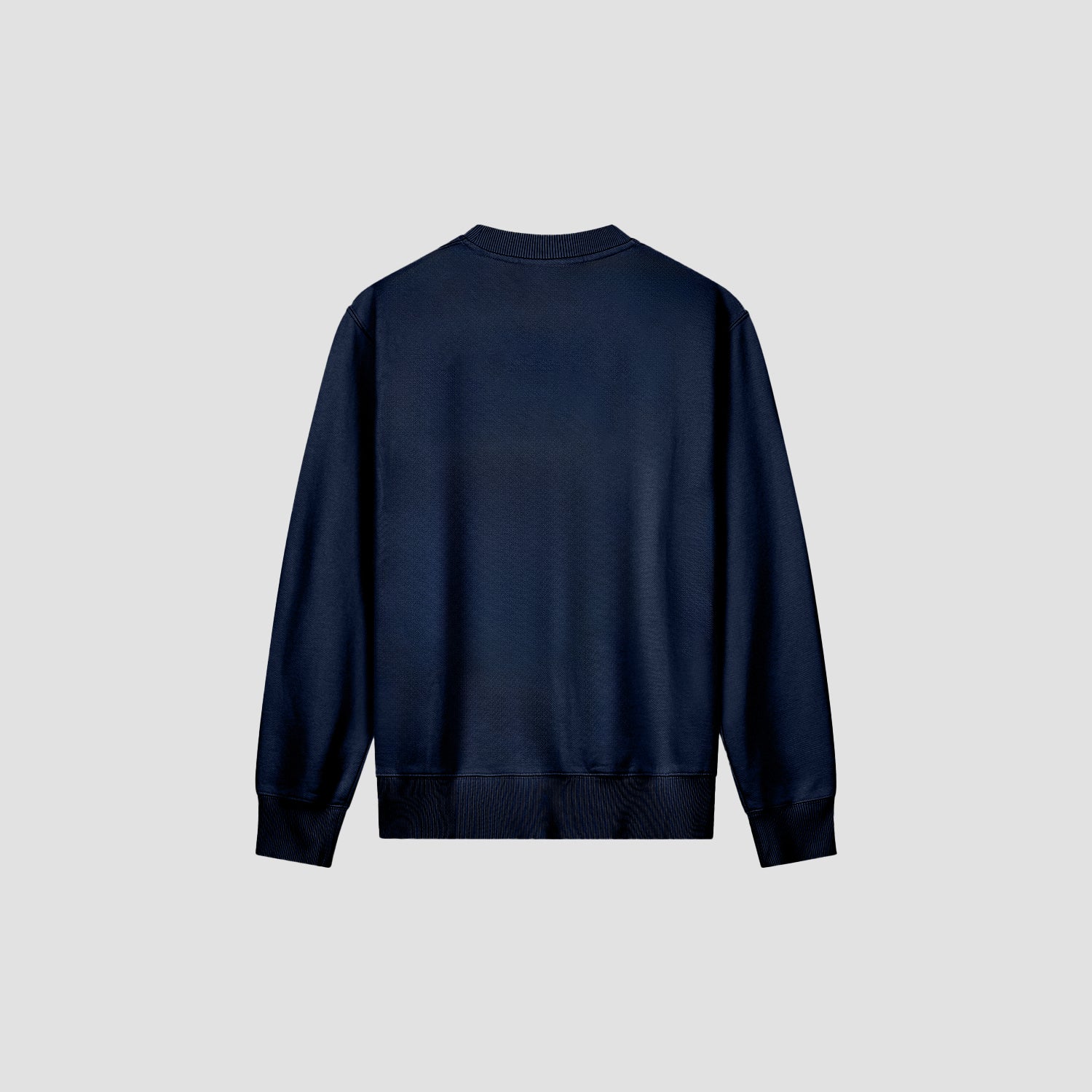 Sans Embro Crewneck - Navy