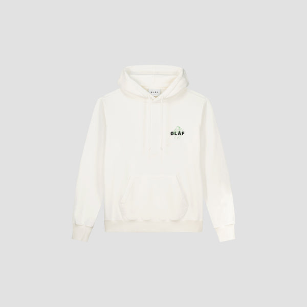 Diver Outline Hoodie - White