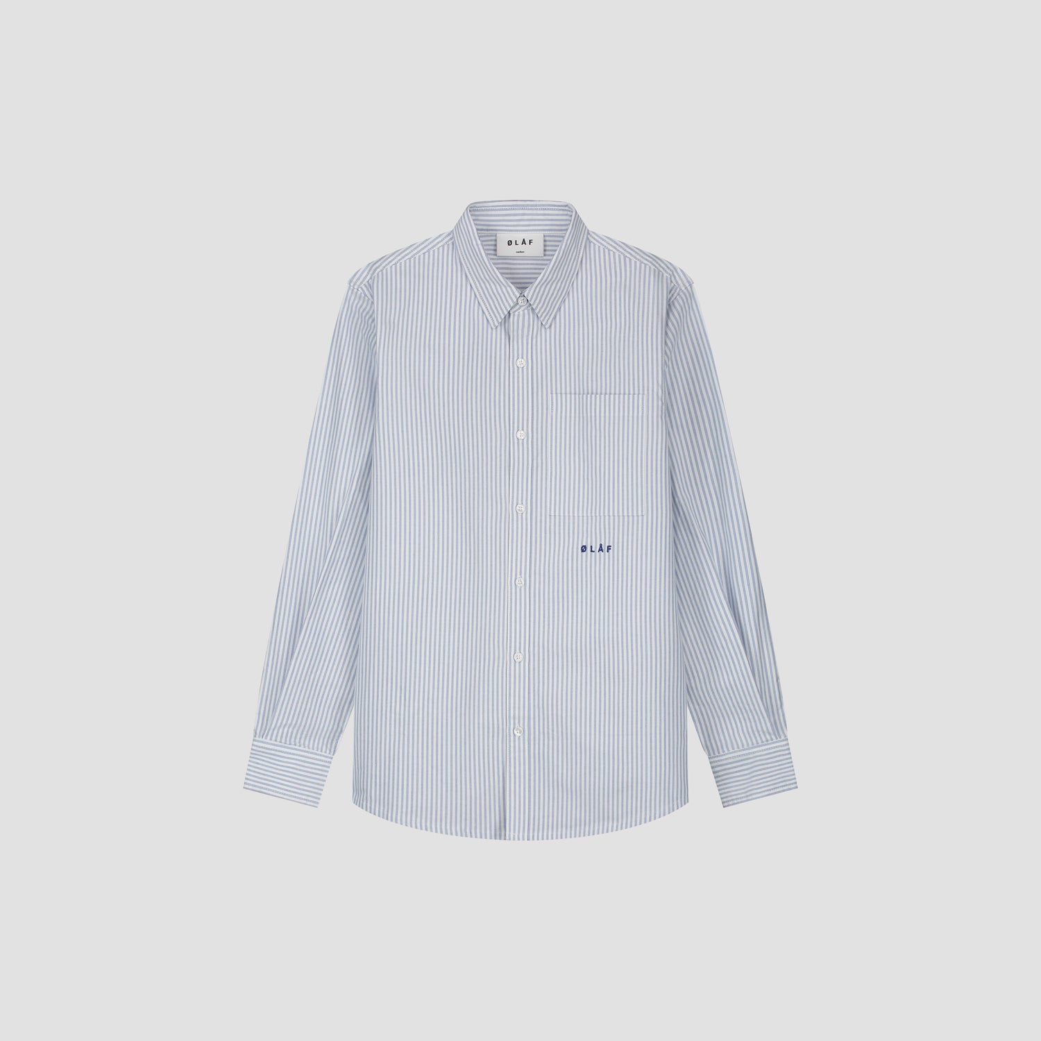 Oxford Shirt - Blue Stripe