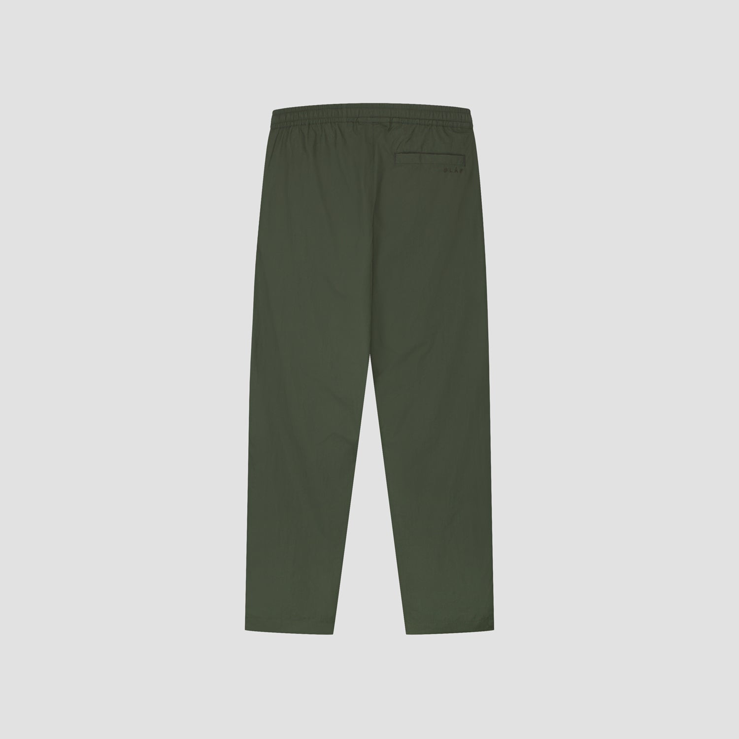 Nylon Track Pants - Pewter Green