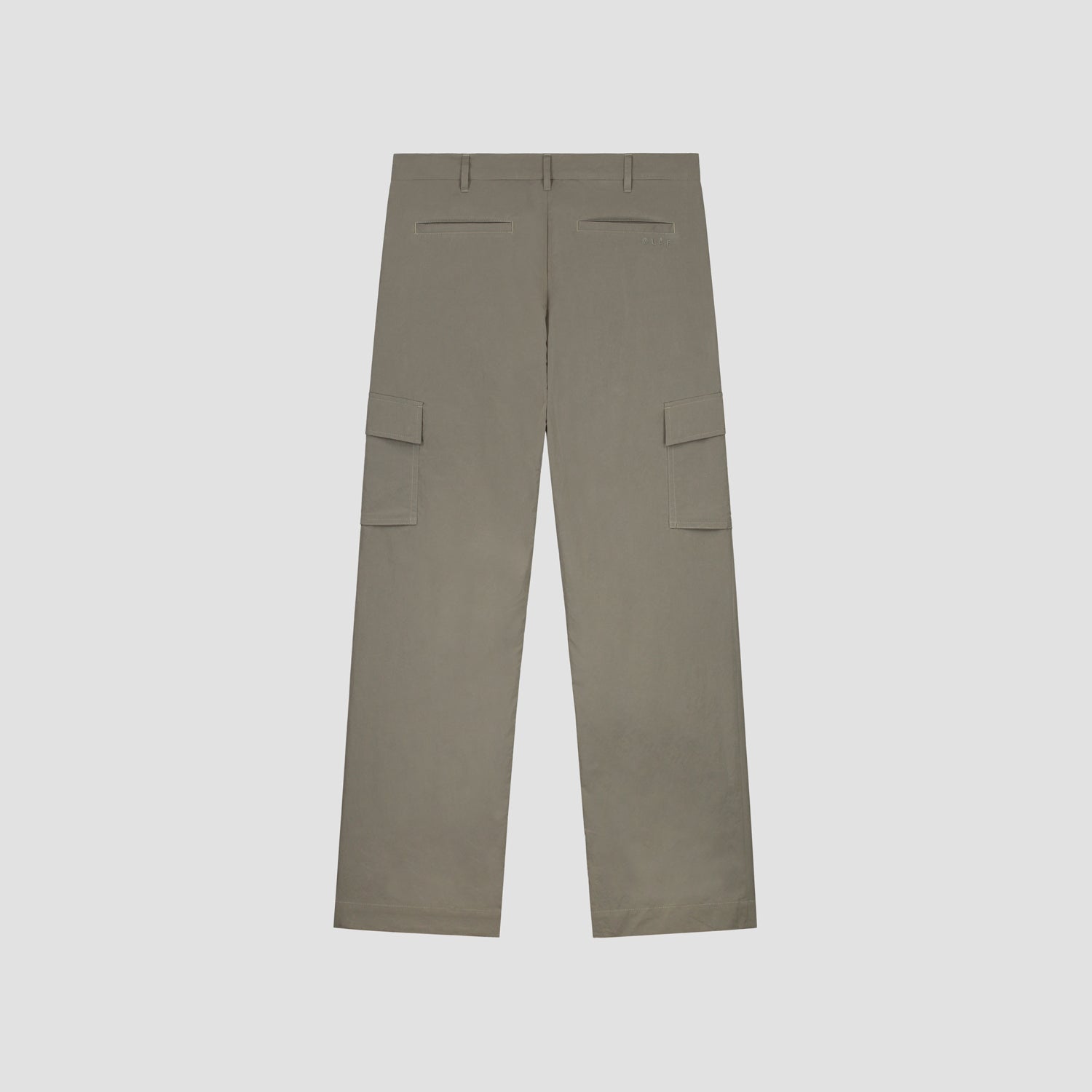 Nylon Cargo Pants - Grey