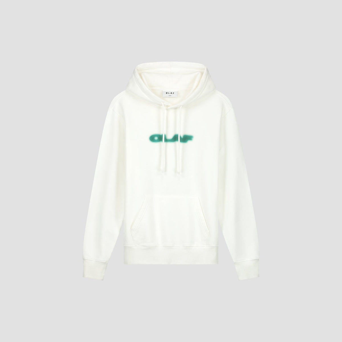 DRIFT BLUR HOODIE | WHITE