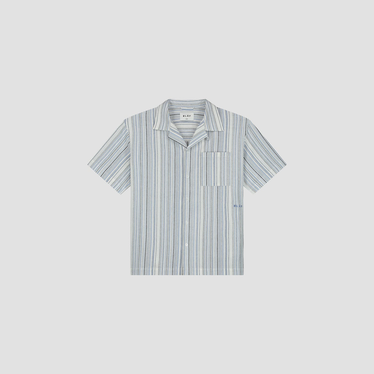 STRIPE SHIRT SS | BLUE STRIPE