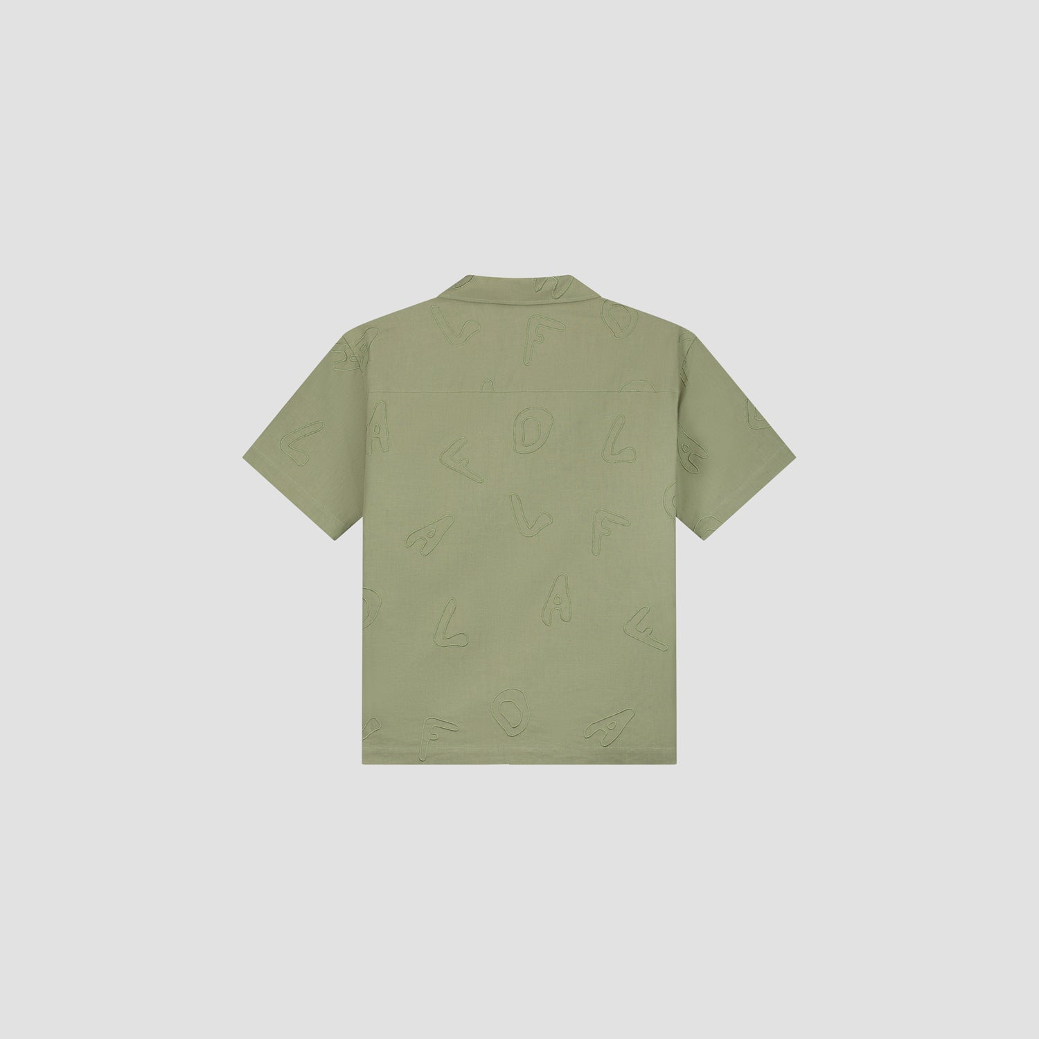Embro AOP Shirt SS - Washed Green
