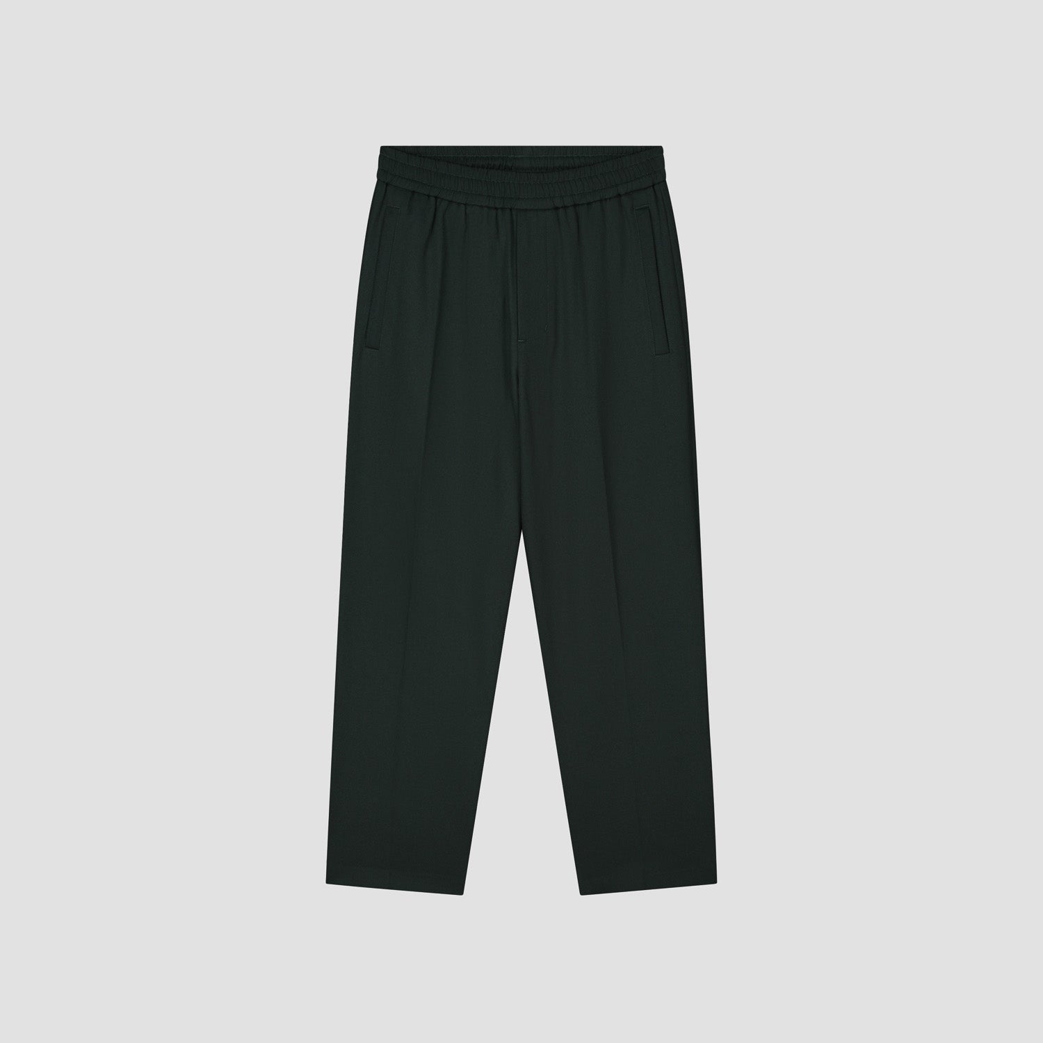 Slim Elasticated Pants - Green Slate