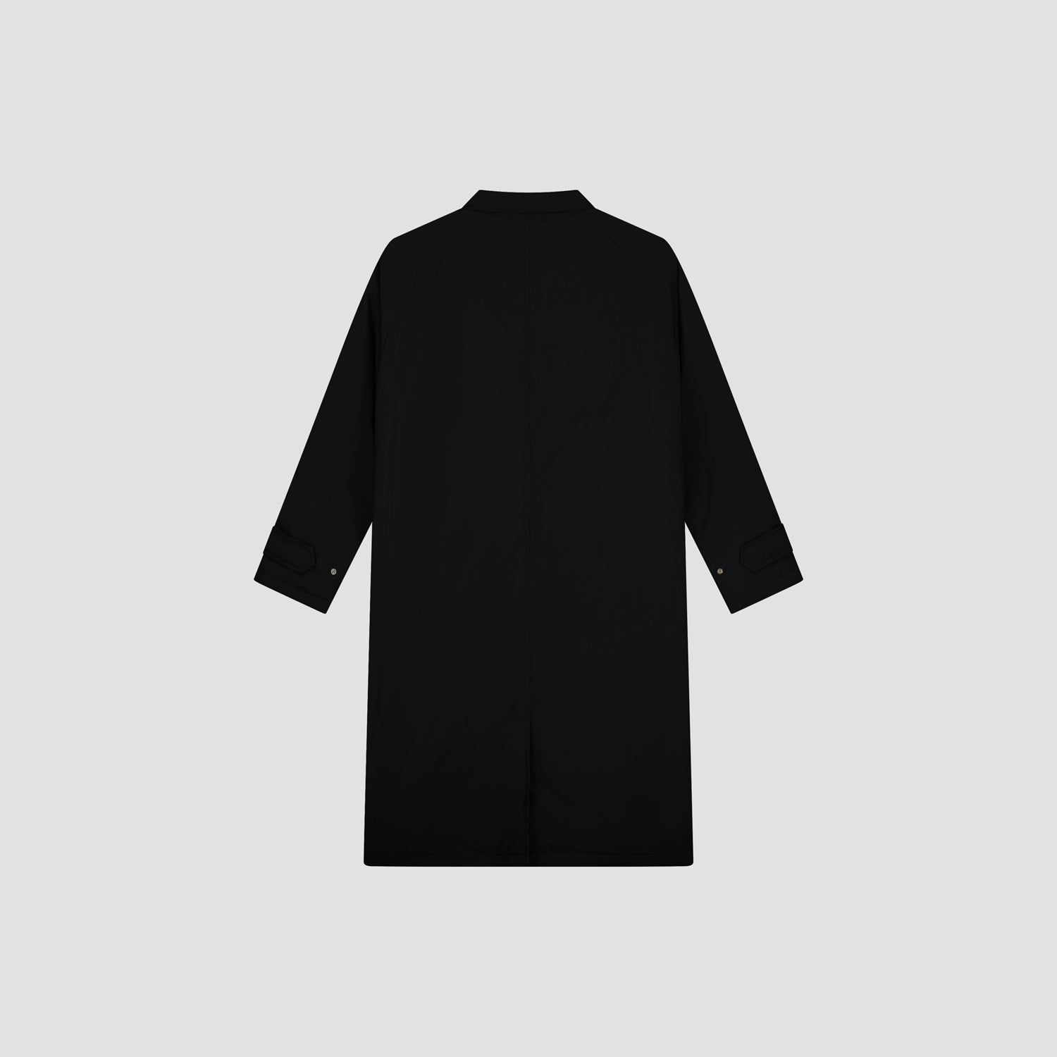 Nylon Padded Mac - Black