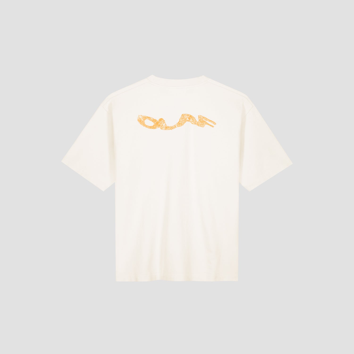 Wavy Drift Embro Tee - Off White