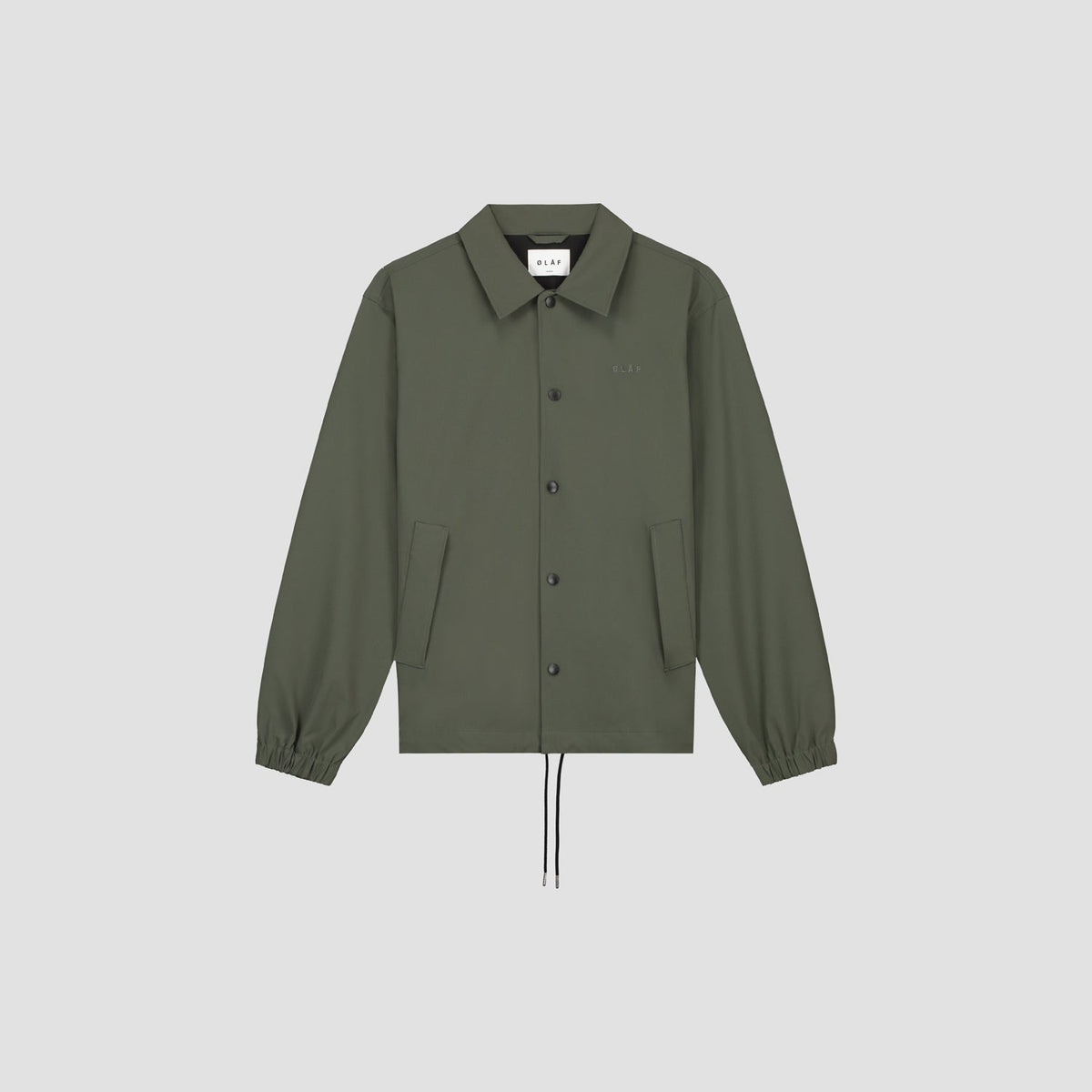 BONDED RIPSTOP COACH JACKET | GREY GREEN