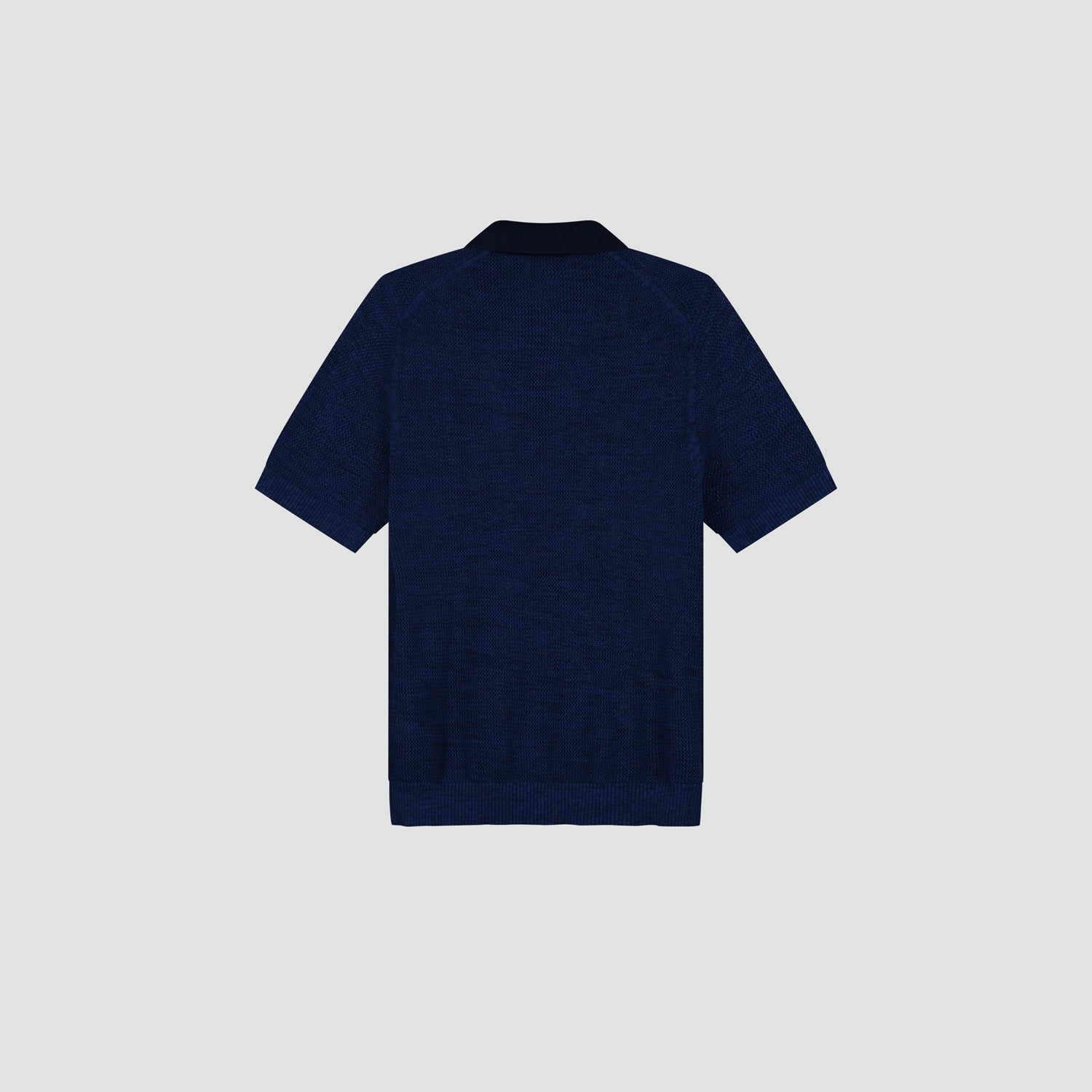 Polo SS Knit - Navy – OLAF