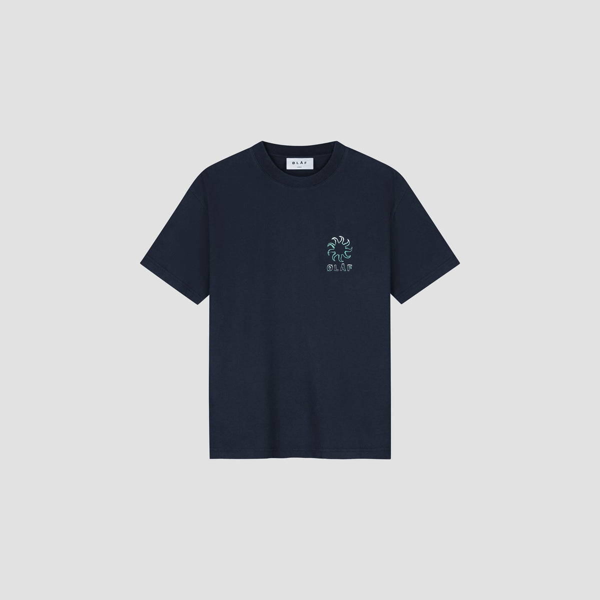 GRADIENT SUN TEE | WASHED NAVY