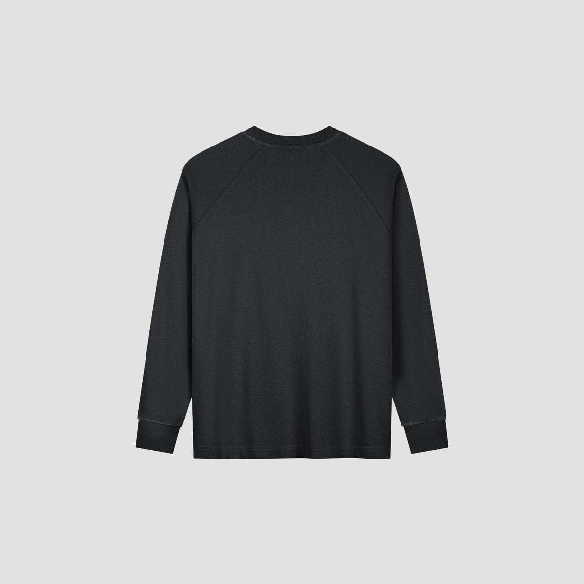 SIGNATURE LS TEE | CHARCOAL