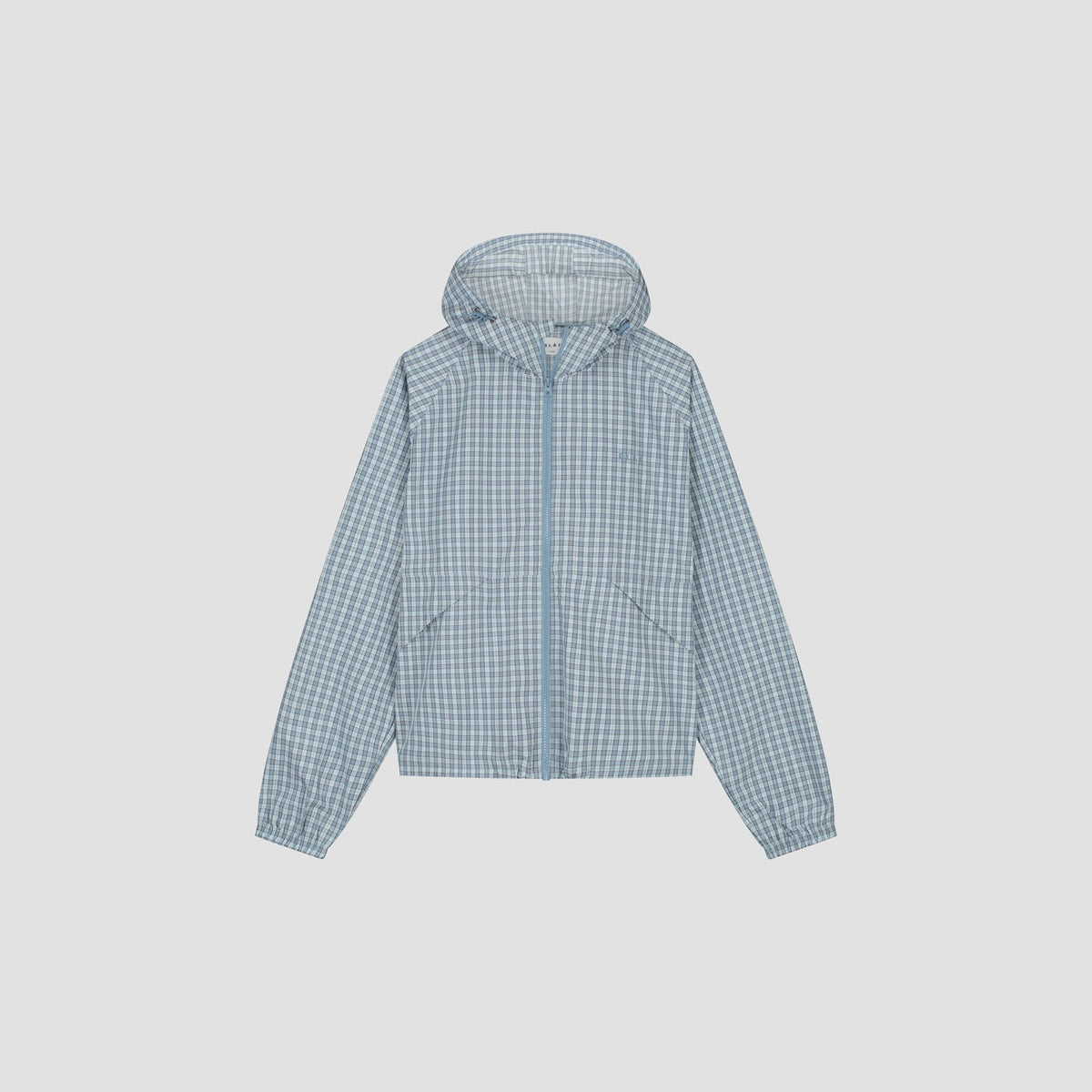 CHECKED WINDBREAKER | BLUE