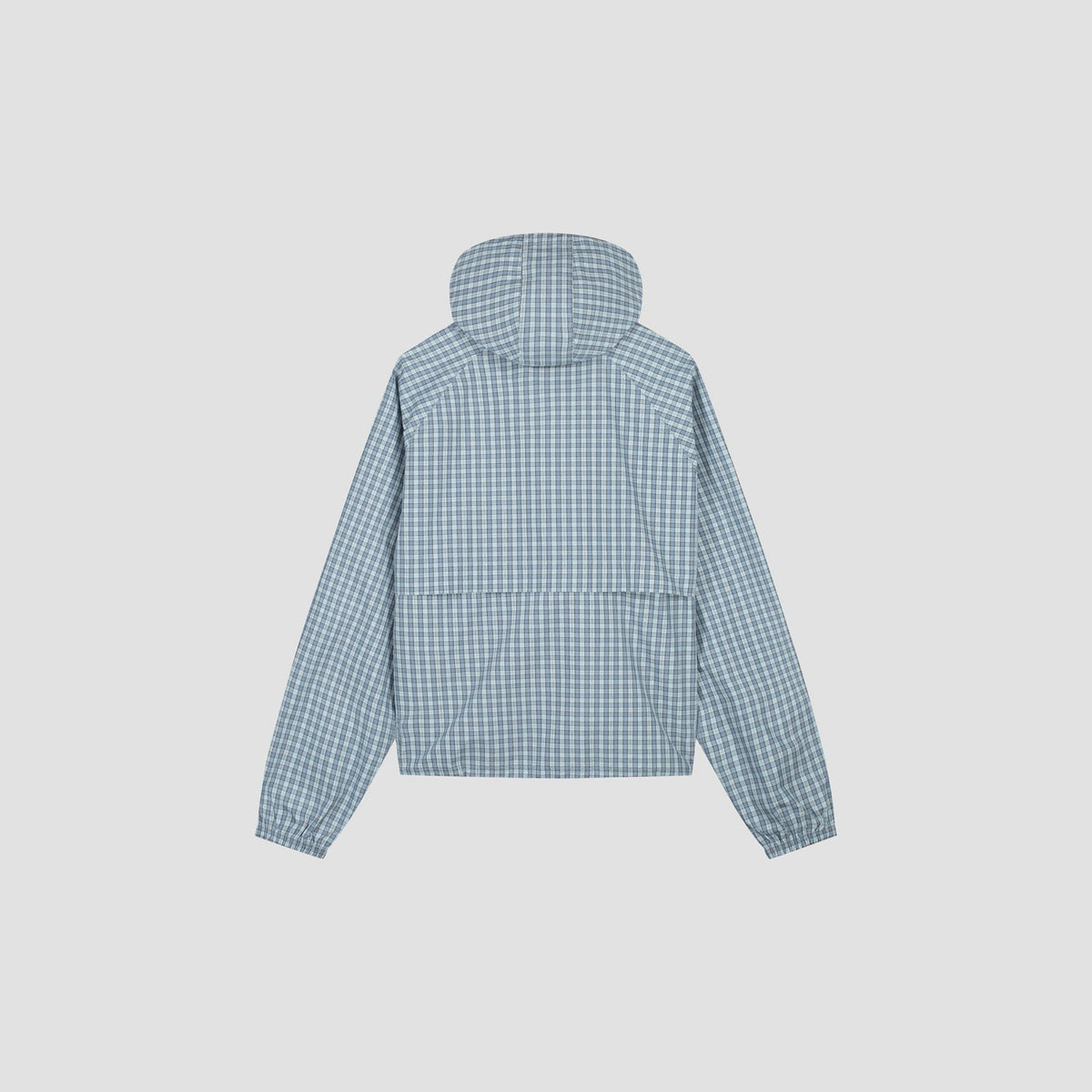 CHECKED WINDBREAKER | BLUE