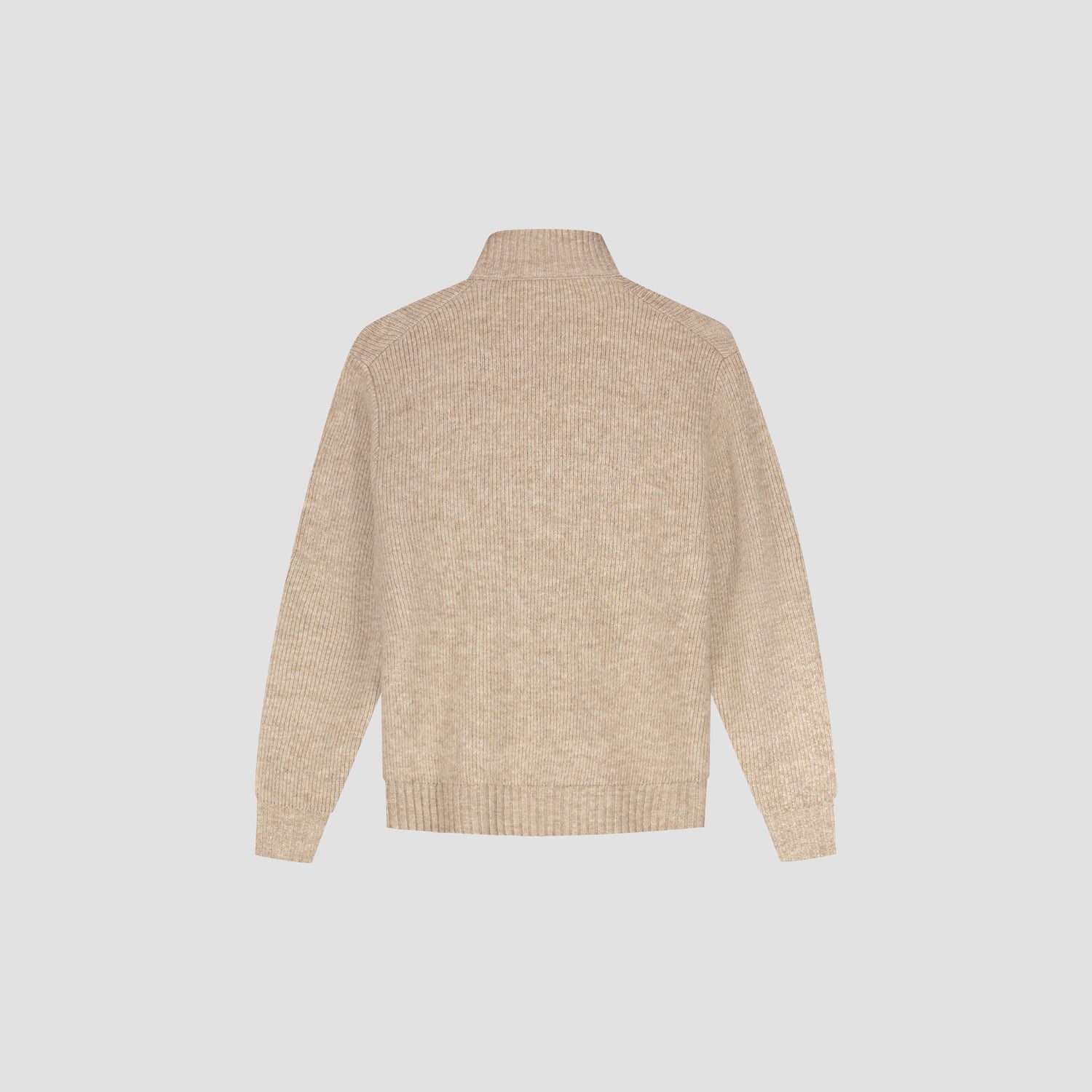 Signature Knitted Zip Mock